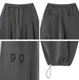 Dipel 90 Brushed Pintuck Balloon Pants