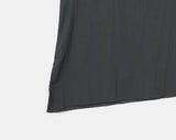 Romu Nylon Unbalanced Strap Ribbon Sleeveless Blouse