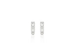 Essence Silver Accent Petite Earrings