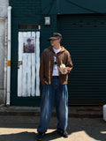 Side Two-Tuck Wide Denim