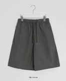[unisex] Buh Summer Nylon Banding Bermuda Pants