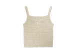 Habu Punching Sleeveless Cardigan Set