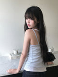 Topping Layered Color Matching Two-Tone Sleeveless Set