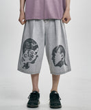 DHM MUIL Washed Denim Bermuda Shorts