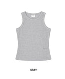 W Basic Slim Sleeveless Top
