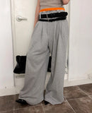 RAW-CUTTING RIVET SWEAT PANTS