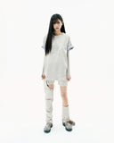 Detachable Button Denim Pants