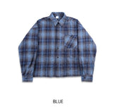 Broy Damage Check Crop Shirt