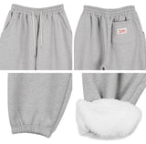 Elrond Patch Boa Jogger Pants