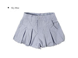 Poing Balloon Pintuck Nylon Banding Shorts