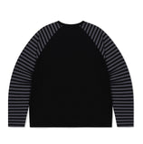 ROCK STAR RAGLAN STRIPE LS TEE