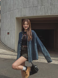 Into Gradient Washing Denim Shirt