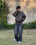 Bro Wide Denim Pants