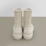 Rainy Season Heel 3cm Short Rain Boots