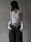Stud Halter Sleeveless
