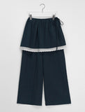 Ushini Lace Two-Way Skirt Pants