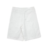 [U-BASIC] Lin Pintuck Cotton Bermuda Pants