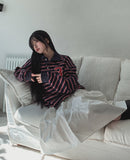 Hush Frill Tiered Long Skirt