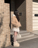 [Underpants lining] Nato Corduroy Tiered Mini Skirt