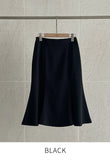Deuelrin Mermaid Slit Skirt