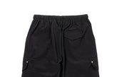 Ashe Nylon Pintuck String Banding Wide Pants