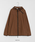 [unisex] Agenda Summer Color Matching Hood Wind Jumper