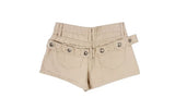 Ferro Studded Eyelet Belted Shorts