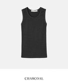 [1+1] basic muscle fit ribbed tank top