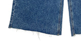 Nino Washing Denim Wide Pants