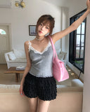 Bae Tiered Frill Shorts