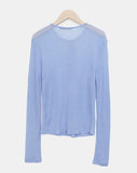 Pirun Tencel Layered Button Long Sleeve T-shirt
