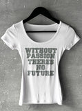 Wed Lettering Slim Tee