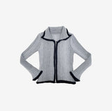 Limin Two-Way Knit Zip-Up