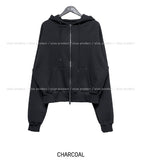 (UNISEX) Rumble Pigment Two-Way Hood Zip-up