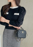 Seribel Shirring Puff Knit