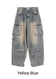 Kain Multi Cargo Denim Pants