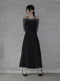 Batz cut-off off-shoulder top