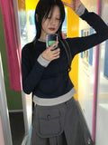 SIDE SHIRRING LAYERED T