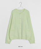 [unisex] Pokinin pocket over knit cardigan