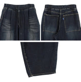 Deon Balloon Banding Denim Pants