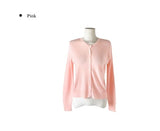 Theco Round Button Knit Cardigan
