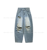 Icing Vintage Damage Balloon Denim Pants