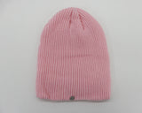 Monet Beads Ribbon Ballet Core Ribbed Beanie Hat