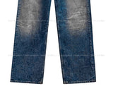 Innit Embo Dirty Wash Straight Denim Pants