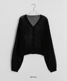 Humao Summer Punching Knit Cardigan