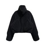 [PREMIUM/MADE] Snug High Neck Cropped Mustang