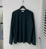 Blue Green In-Out Knit Tee