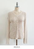 Alin V-neck Tefsa Cool Knit Cardigan