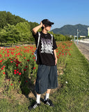 Cyven Cargo Bermuda Denim Pants