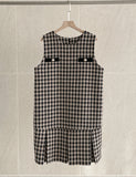 Robin Tweed Pleated Mini One Piece